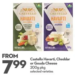 Longo's Castello Havarti, Cheddar or Gouda Cheese offer