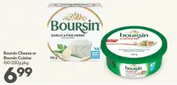 Longo's Boursin garlic & fine herbs offer