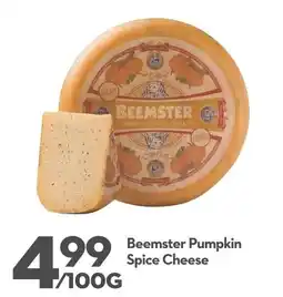 Longo's Beemster Pumpkin Spice Cheese offer