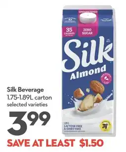 Longo's Silk Beverage offer