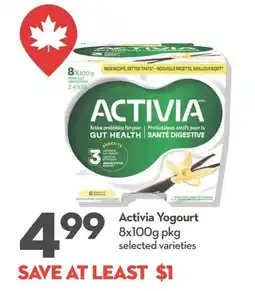 Longo's Activia Yogourt offer