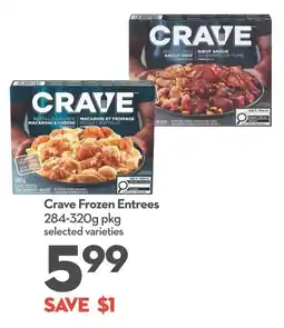 Longo's Crave frozen entrees offer