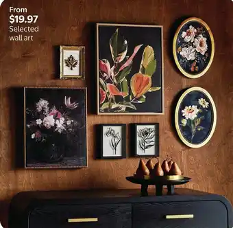 Selected wall art
