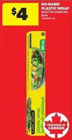 Atlantic Superstore No Name plastic wrap offer