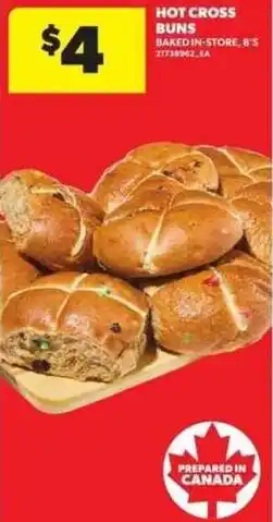 Atlantic Superstore Hot Cross Buns offer