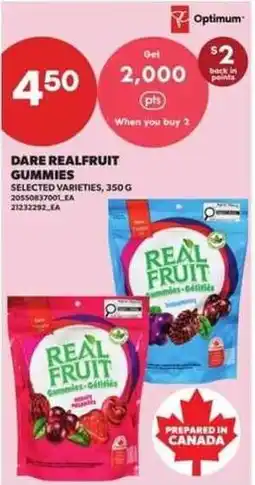 Atlantic Superstore Dare realfruit gummies offer