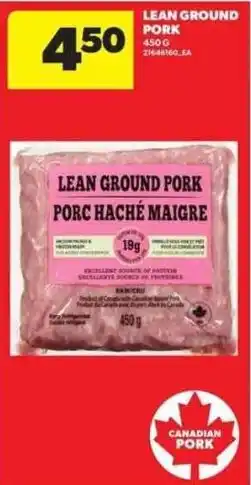 Atlantic Superstore Lean Ground Pork offer