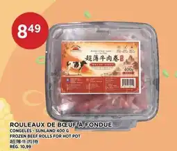 Kim Phat Sunland frozen beef rolls for hot pot offer