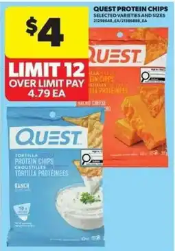 Atlantic Superstore Quest protein chips offer