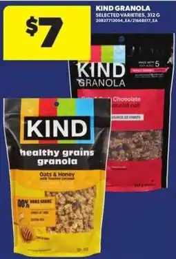 Atlantic Superstore Kind granola offer