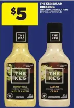 Atlantic Superstore The Keg salad dressing offer
