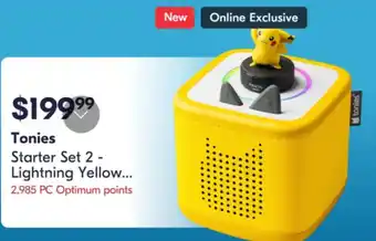 Tonies Starter Set 2 - Lightning Yellow