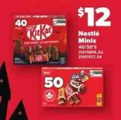 Atlantic Superstore Nestle Minis offer