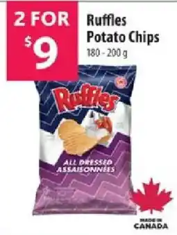Co-op Ruffles potato chips offer