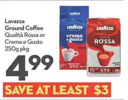 Longo's Lavazza ground coffee offer