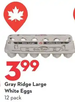 Longo's Gray Ridge Large White Eggs offer