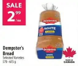 Co-op Dempster's Bread offer