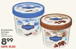 Longo's Kawartha Dairy Ice Cream offer