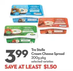 Longo's Tre Stelle cream cheese spread offer