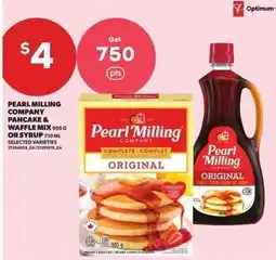Atlantic Superstore Pearl Milling pancake & waffle mix or syrup offer