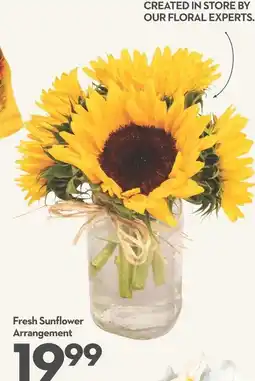 Longo's Fresh Sunflower Arrangement offer