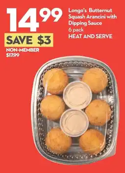 Longo's Longo's Butternut Squash Arancini offer