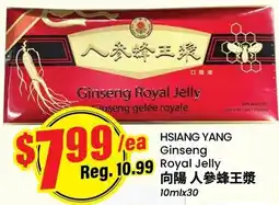 Btrust Supermarket Hsiang Yang Ginseng Royal Jelly offer