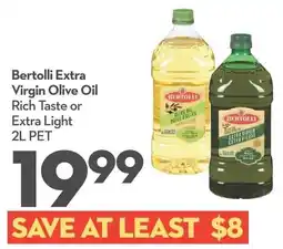 Longo's Bertolli extra virgin olive oil offer