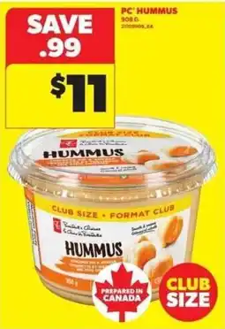 Atlantic Superstore PC Hummus offer