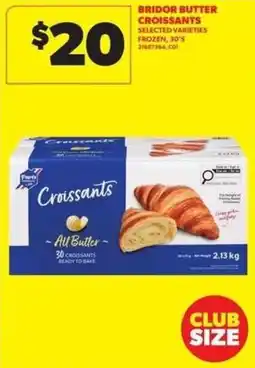 Atlantic Superstore Bridor butter croissants offer