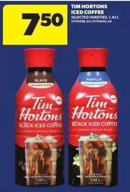 Atlantic Superstore Tim Hortons iced coffee offer