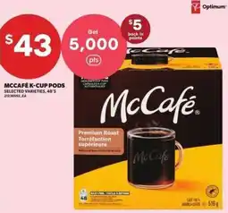 Atlantic Superstore McCafé k-cup pods offer