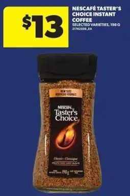 Atlantic Superstore Nescafe taster's choice instant coffee offer