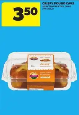 Atlantic Superstore Crispy pound cake almond offer