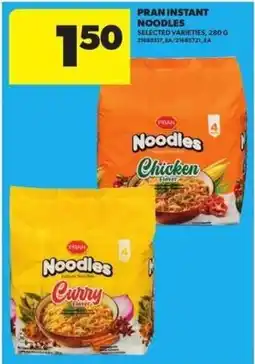 Atlantic Superstore Pran instant noodles offer