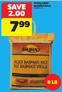 Atlantic Superstore Suraj aged basmati rice offer