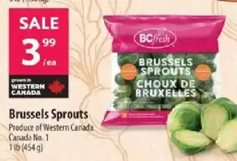 Bc fresh brussels sprouts