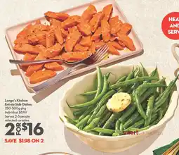 Longo's Longo's Kitchen Entrée Side Dishes offer