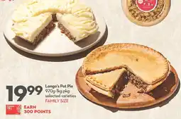 Longo's Longo's Pot Pie offer