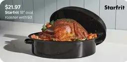 Walmart Starfrit 18" oval roaster with lid offer