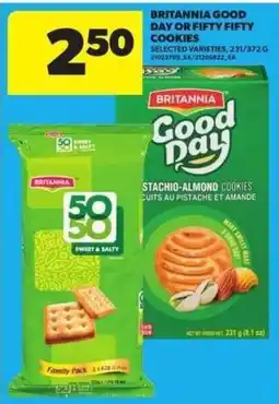 Atlantic Superstore Britannia good day or fifty fifty cookies offer