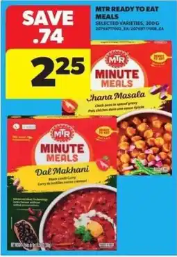 Atlantic Superstore MTR Minute Meals offer