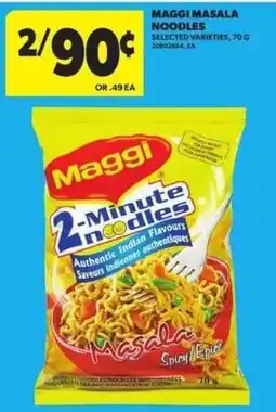 Atlantic Superstore Maggi 2-minute noodles offer