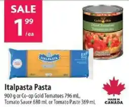 Co-op Italpasta Pasta offer