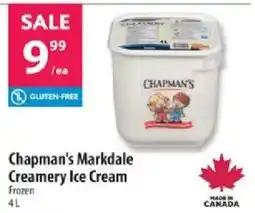 Co-op Chapman's Markdale Creamery Ice Cream offer