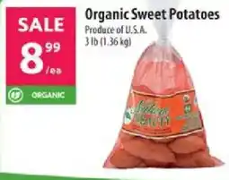 Co-op Organic Sweet Potatoes offer