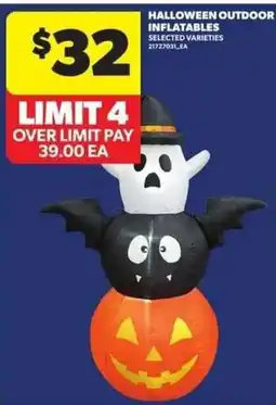 Atlantic Superstore Halloween outdoor inflatables offer