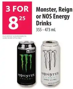 Co-op Monster, Reign or NOS Energy Drinks offer