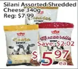 Sunny Food Mart Silani assorted shredded cheese offer