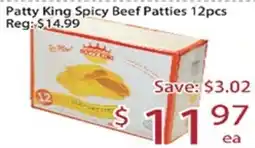 Sunny Food Mart Patty King Spicy Beef Patties offer